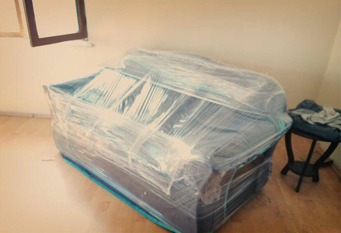 ambalajlı parça koltuk